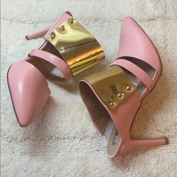 Pointed Toe Sandal High Heel Slide Slipper - Picture 5 of 6